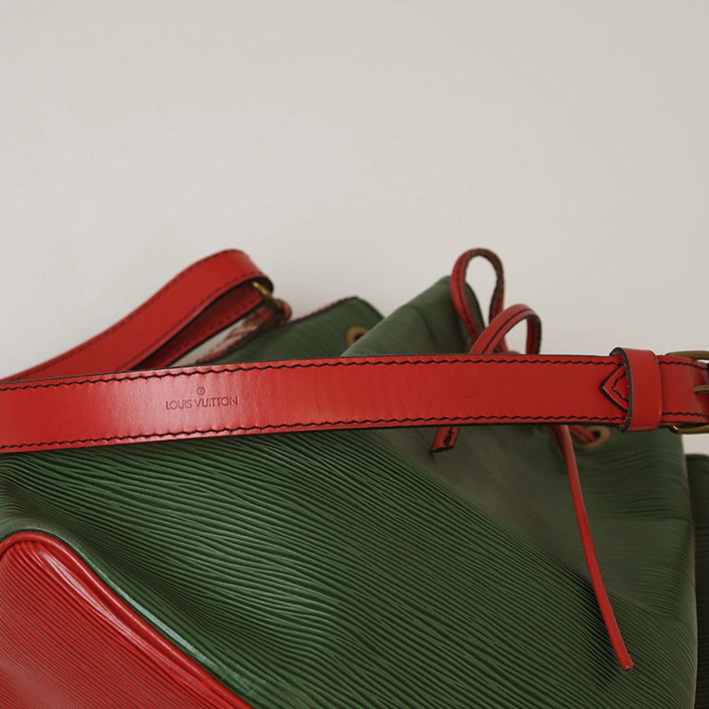 Louis Vuitton Green Epi Leather Shoulder Bag
