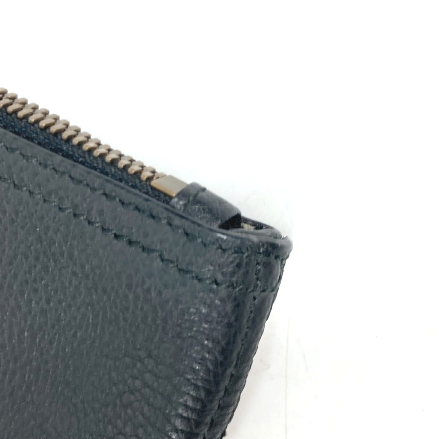 Gucci Black Leather Clutch Bag