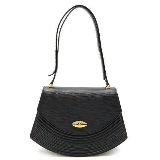 Louis Vuitton Noir Epi Leather Handbag Shoulder Bag ()