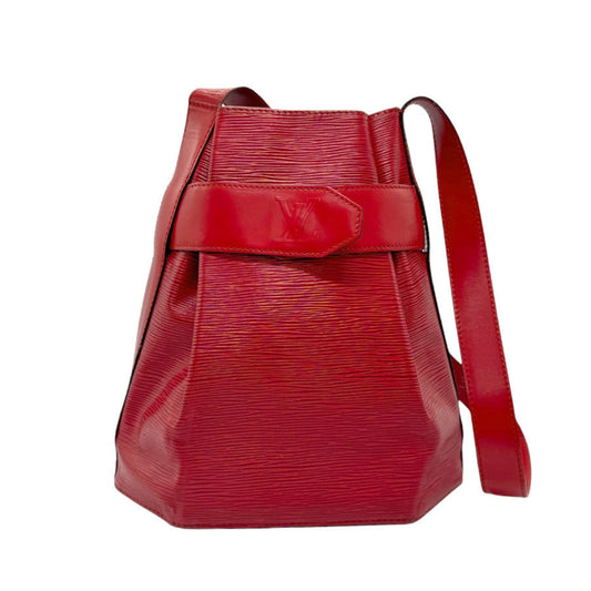 Louis Vuitton Red Color Epi Leather Shoulder Bag ()