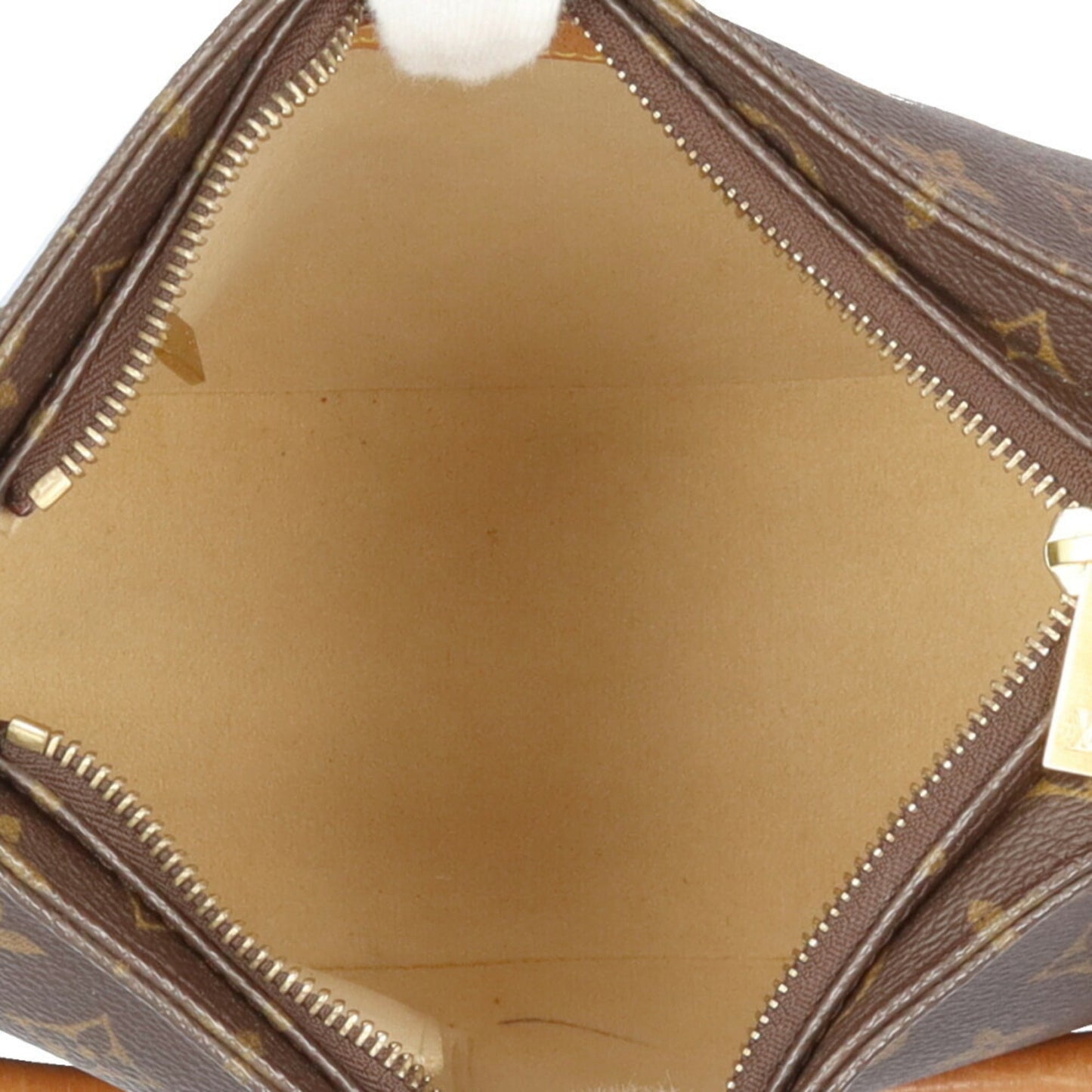 Louis Vuitton Brown Monogram Canvas Shoulder Bag