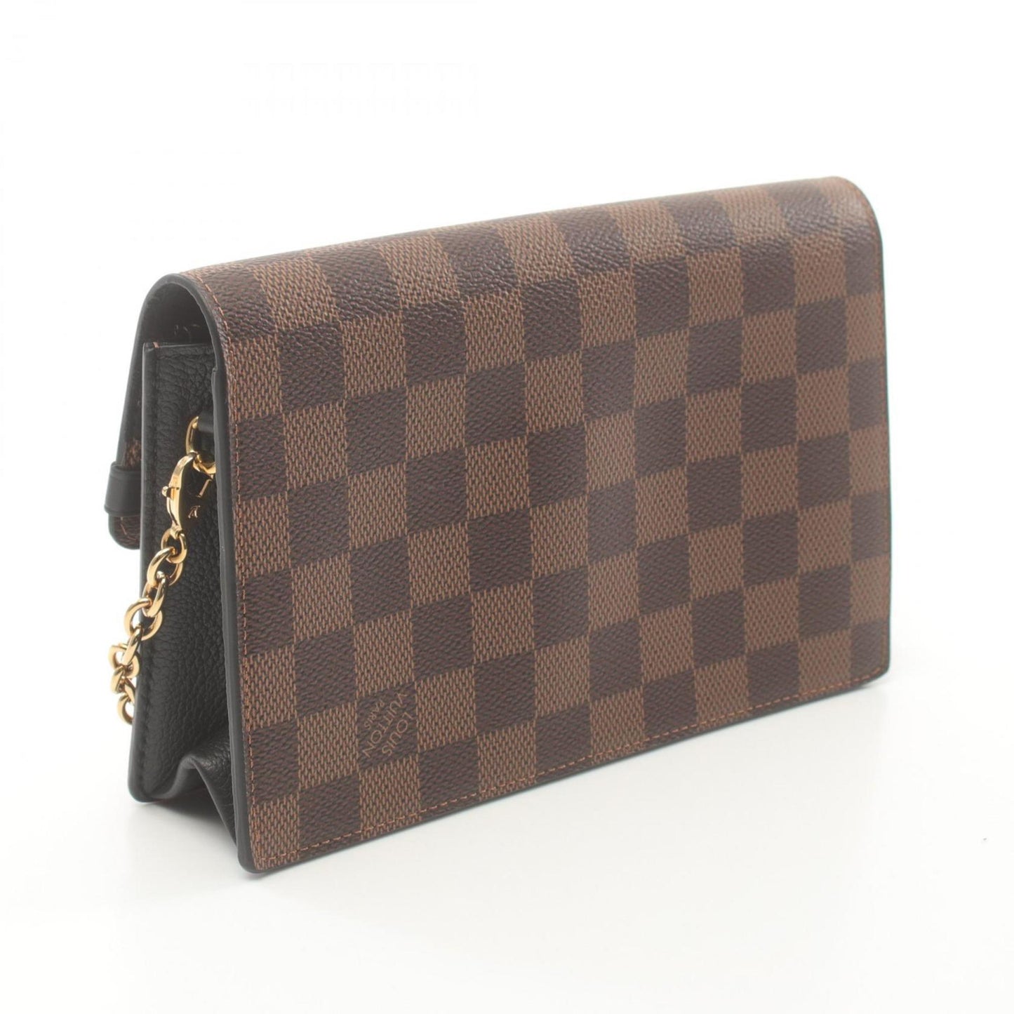 Louis Vuitton Brown Coated Canvas Shoulder Bag