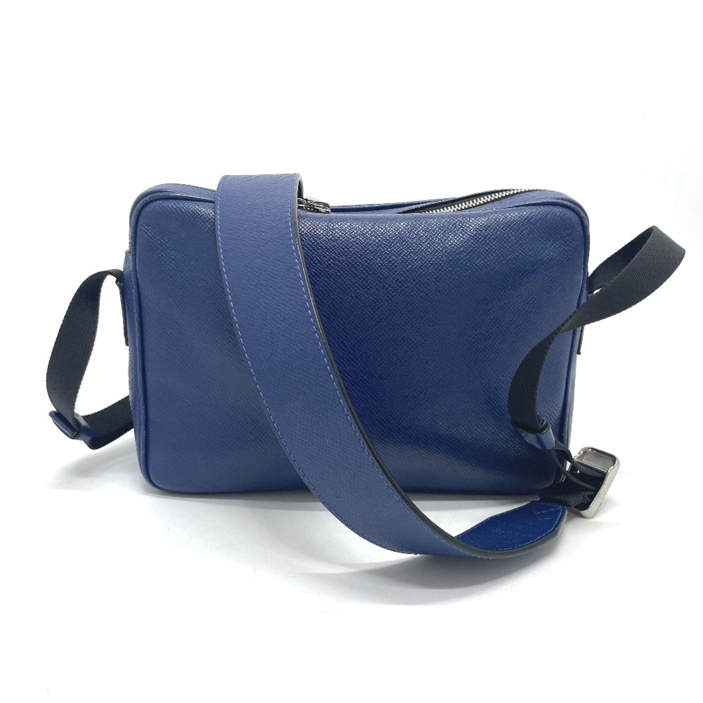 Louis Vuitton Blue Leather Shoulder Bag