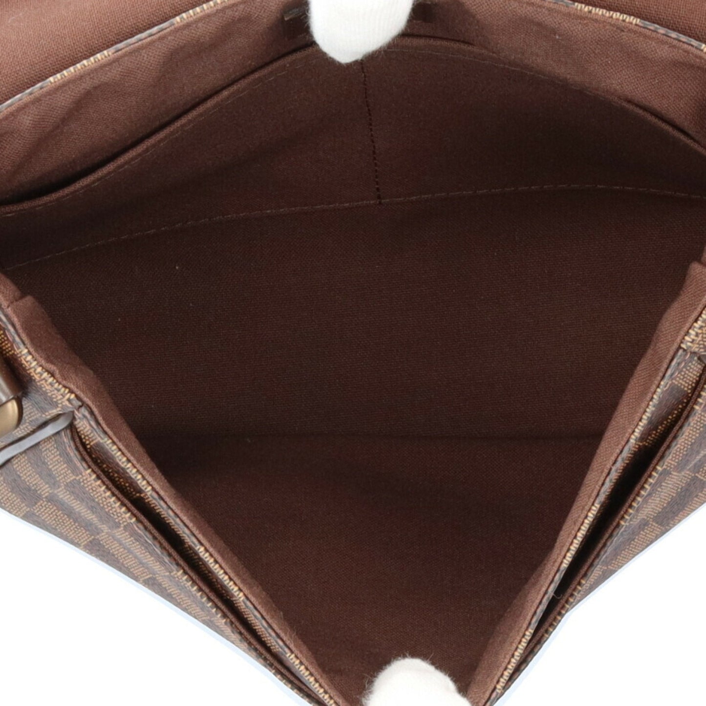 Louis Vuitton Damier Brown Damier Canvas Shoulder Bag