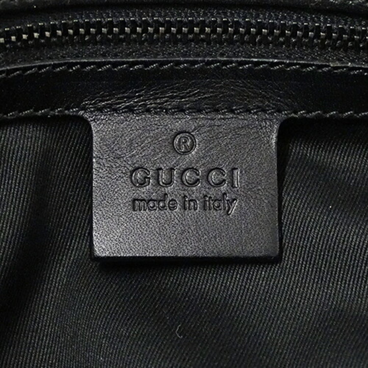 Gucci Black Gg Canvas Shoulder Bag Tote Bag