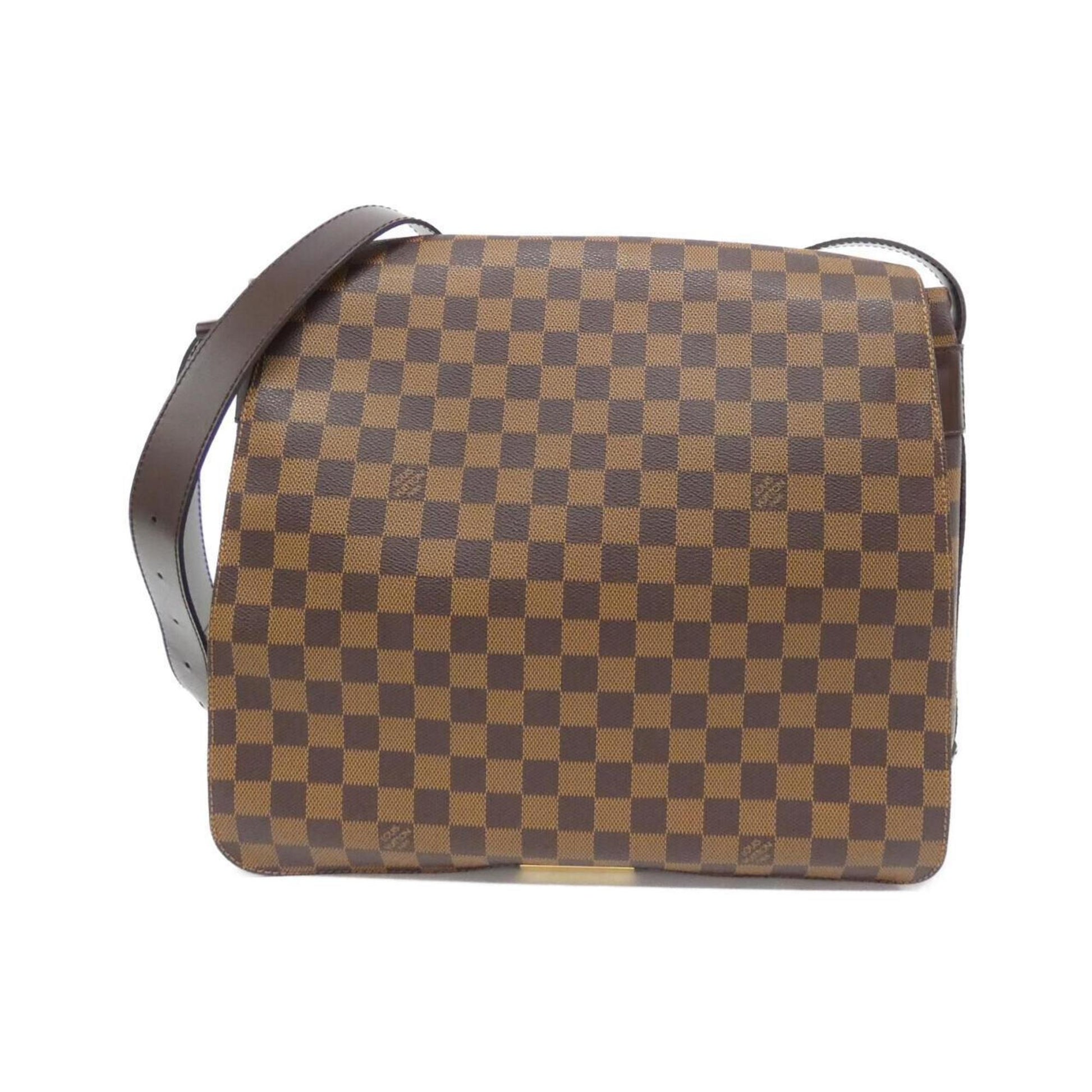 Louis Vuitton Brown Ebene Coated Canvas Shoulder Bag ()
