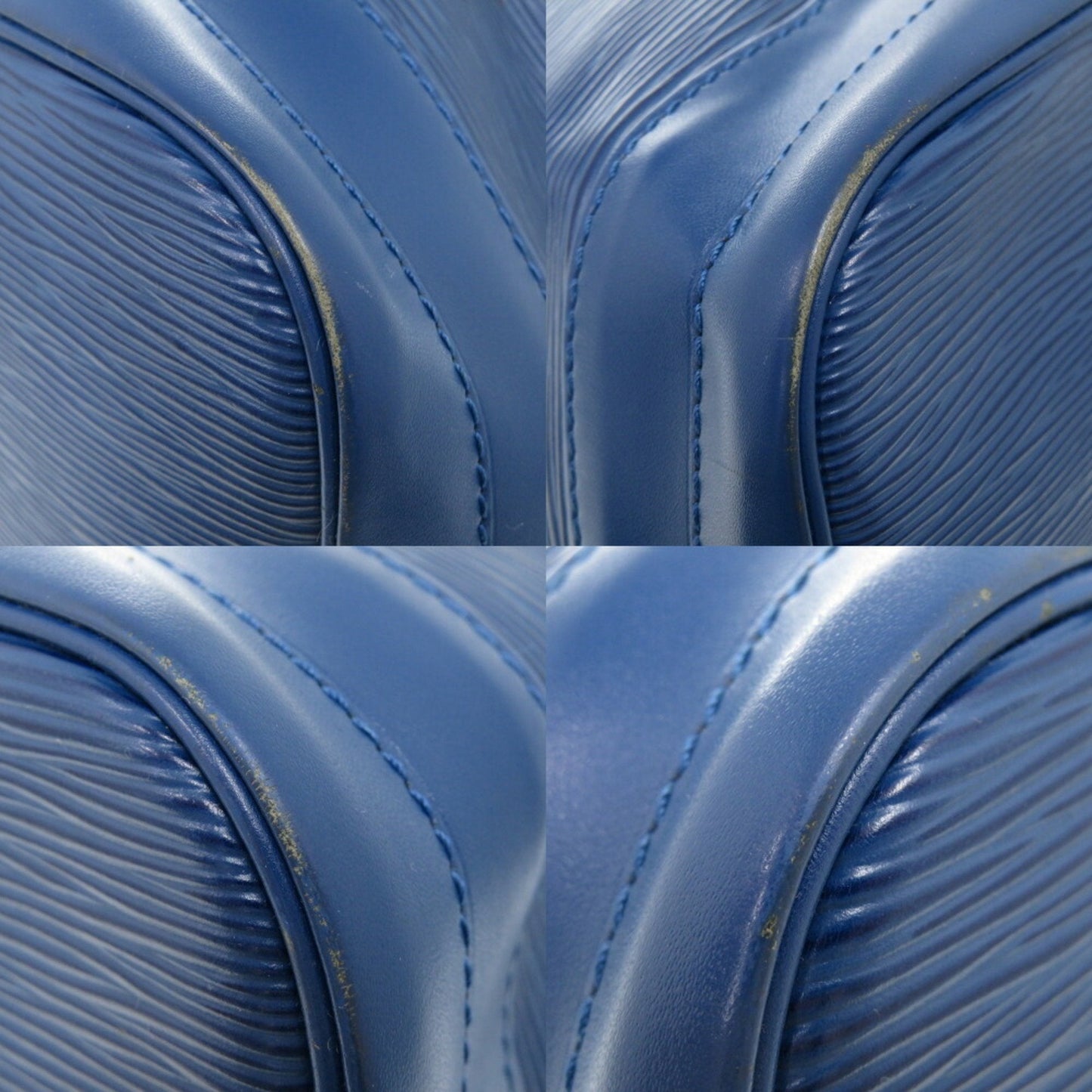 Louis Vuitton Blue Epi Leather Shoulder Bag