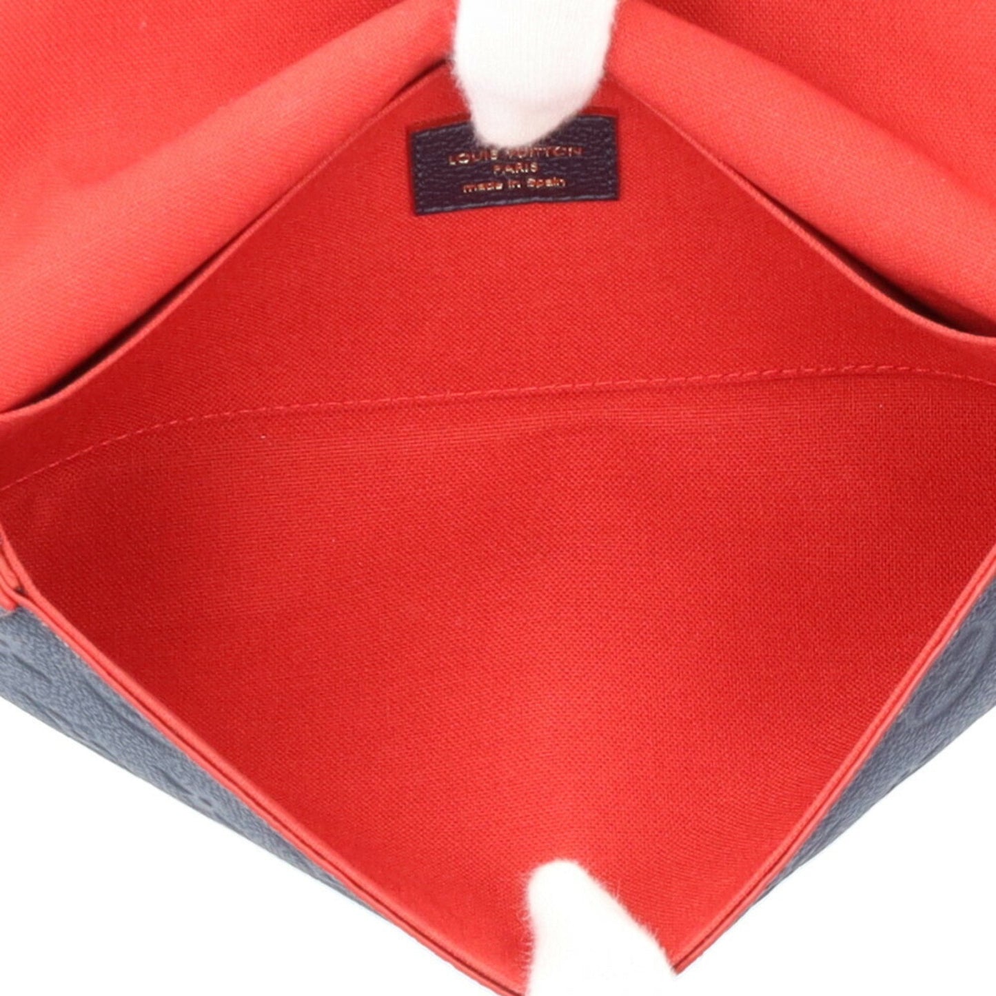 Louis Vuitton Monogram Empreinte Marine Rouge Navy Monogram Empreinte Shoulder Bag
