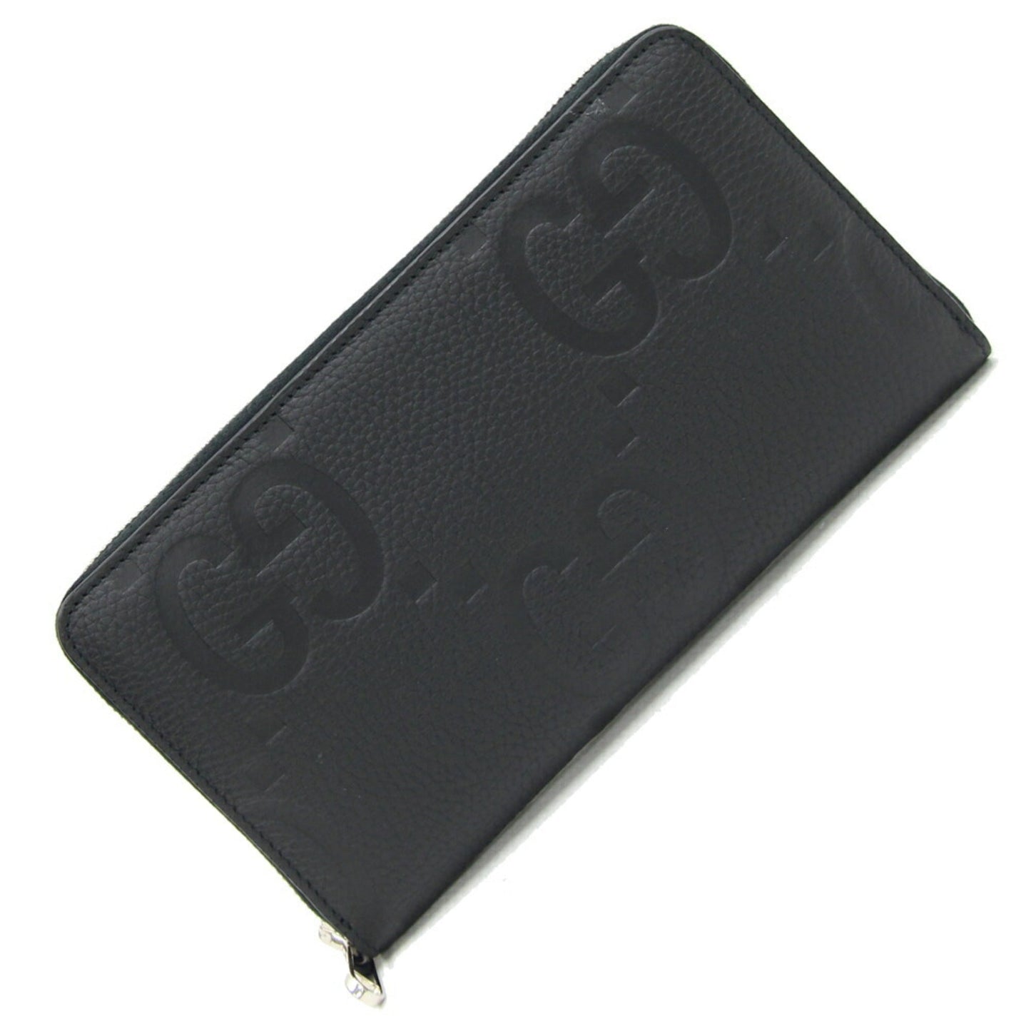 Gucci Black Leather Long Wallet (Bi-Fold) ()