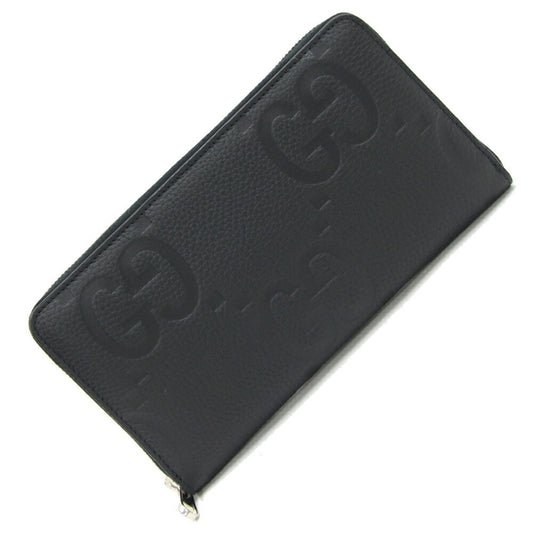 Gucci Black Leather Long Wallet (Bi-Fold) ()