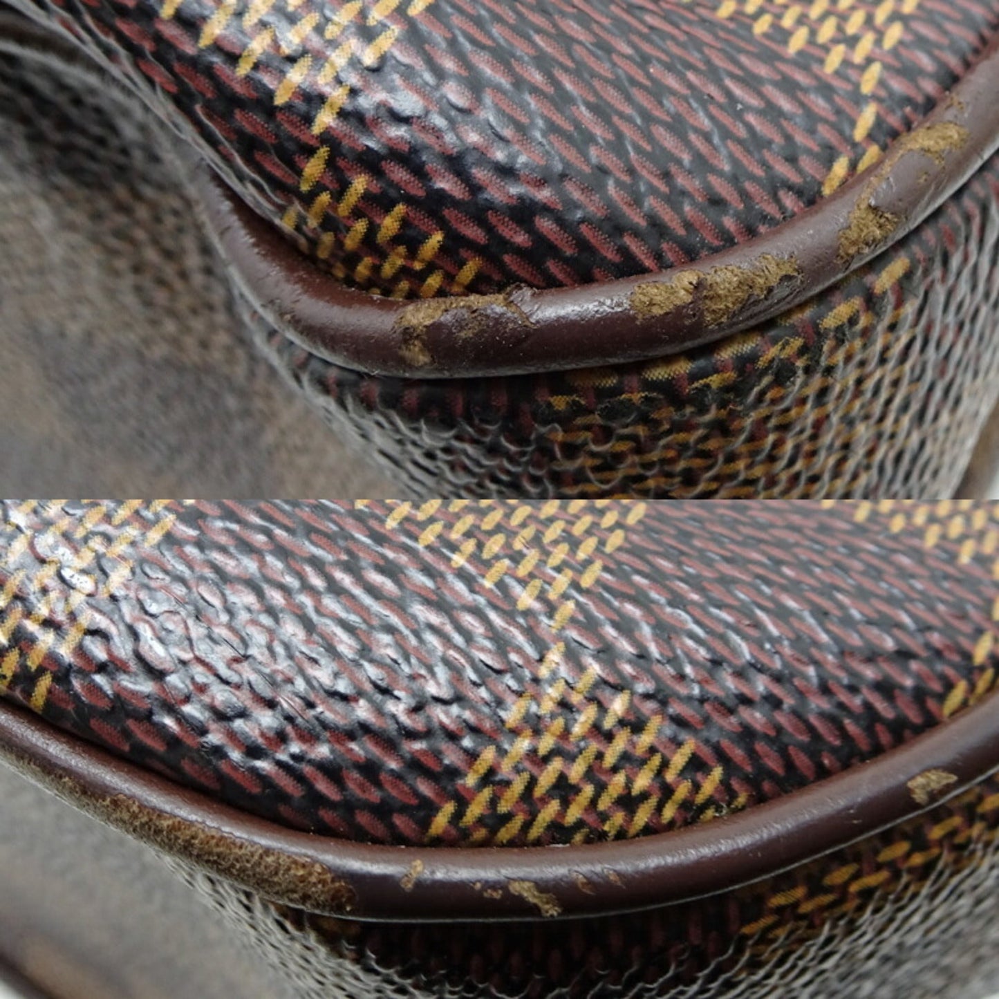 Louis Vuitton Brown Damier Canvas Shoulder Bag