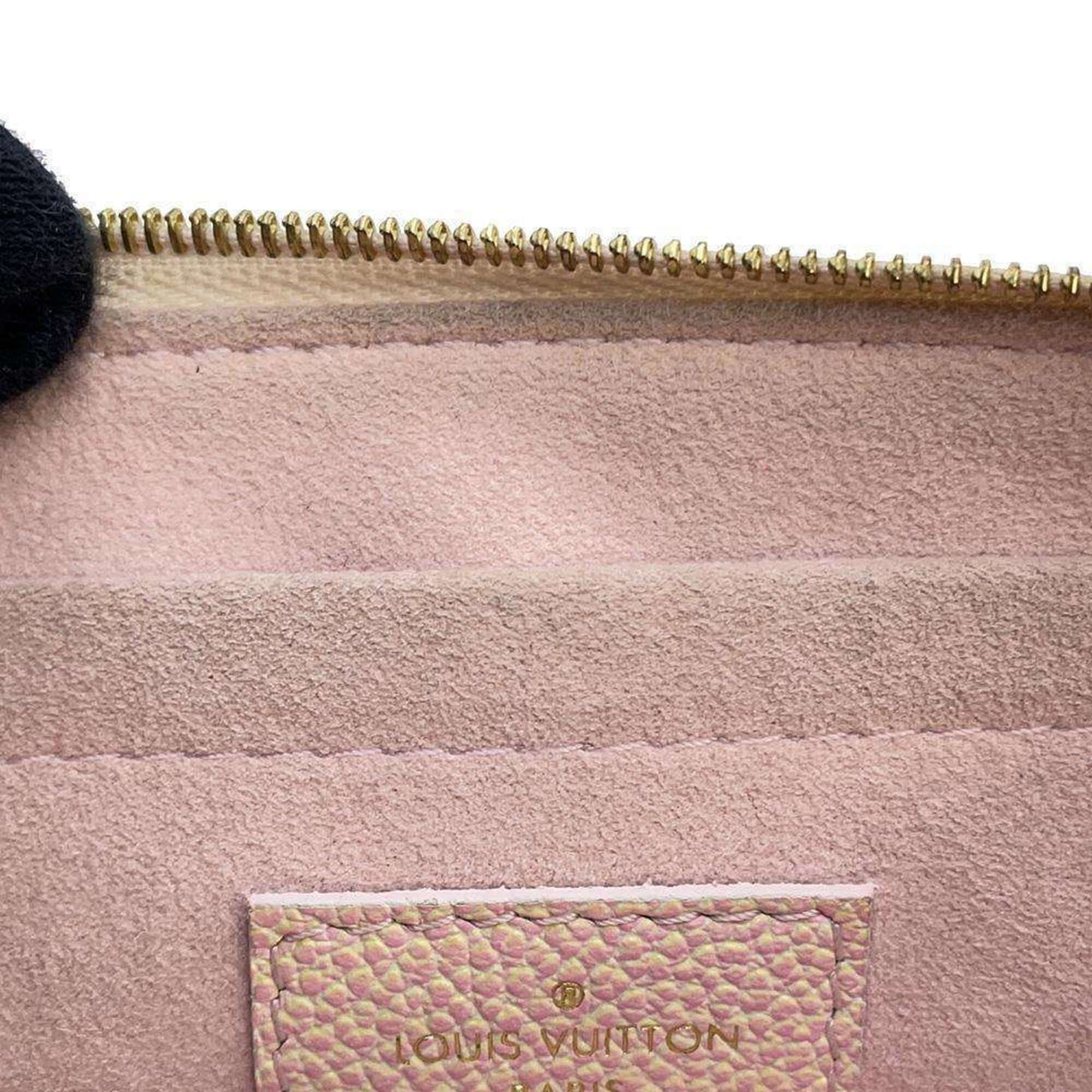 Louis Vuitton Monogram Empreinte Pink Monogram Empreinte Pochette Shoulder Bag