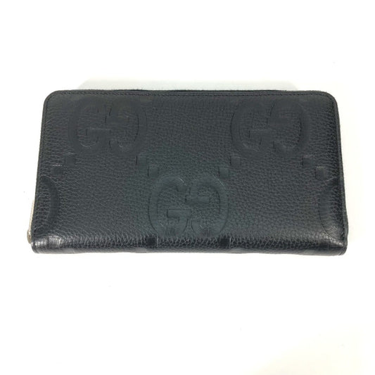 Gucci Black Leather Long Wallet (Bi-Fold) ()