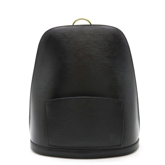 Louis Vuitton Black Noir Epi Leather Backpack Shoulder Bag ()