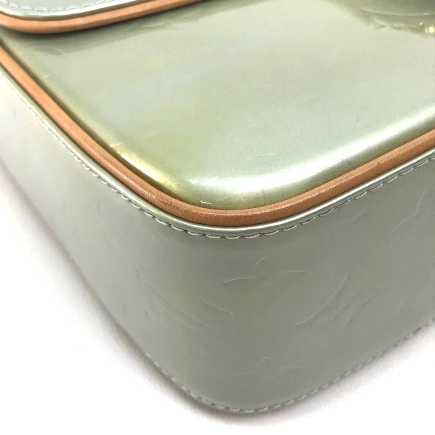 Louis Vuitton Green Leather Shoulder Bag