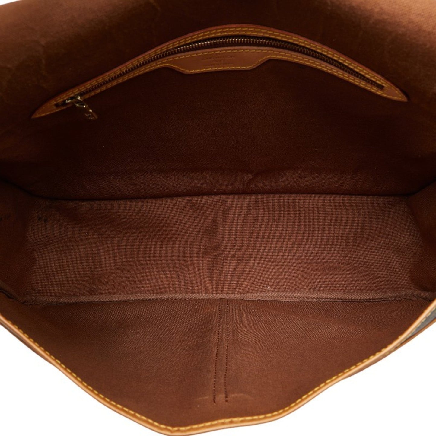 Louis Vuitton Brown Pvc Leather Shoulder Bag