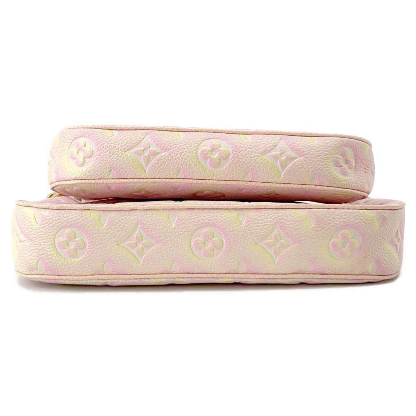 Louis Vuitton Monogram Empreinte Pink Monogram Empreinte Pochette Shoulder Bag
