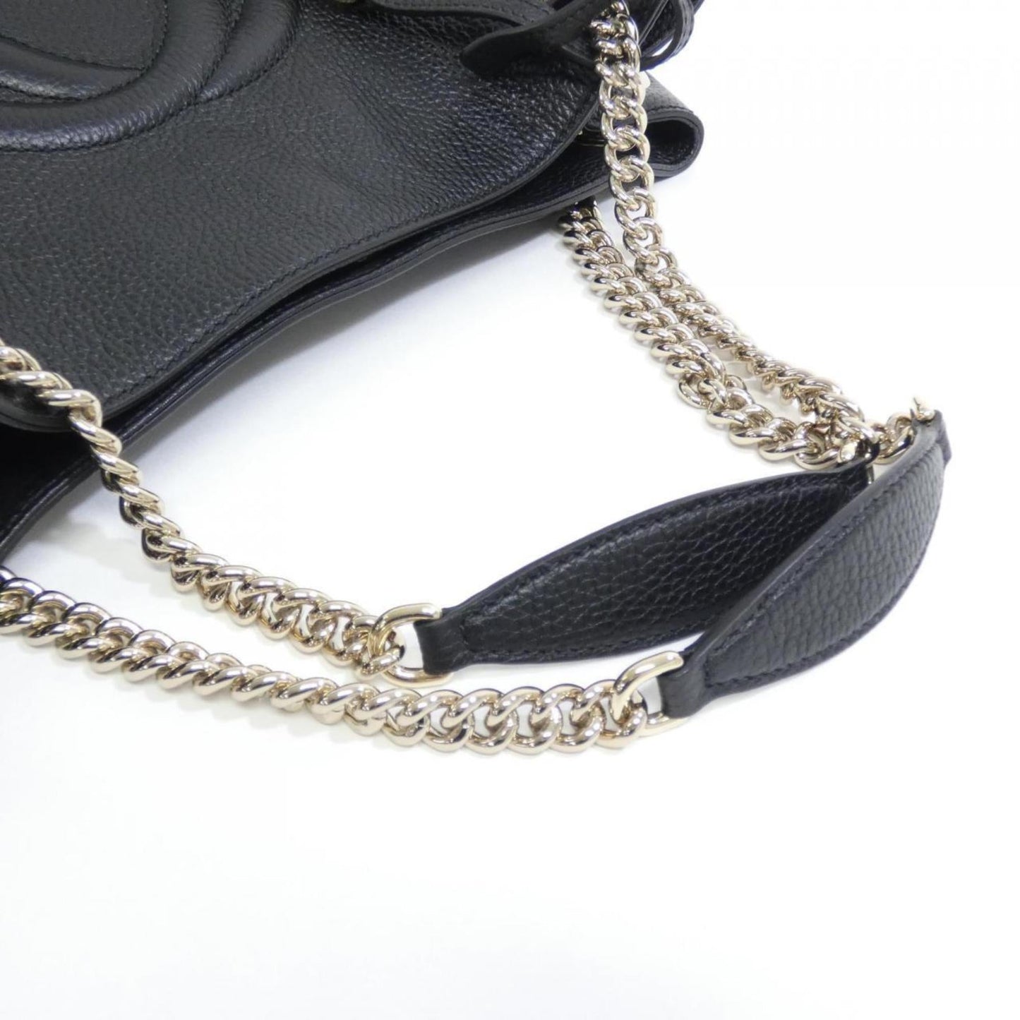 Gucci Black Leather Shoulder Bag