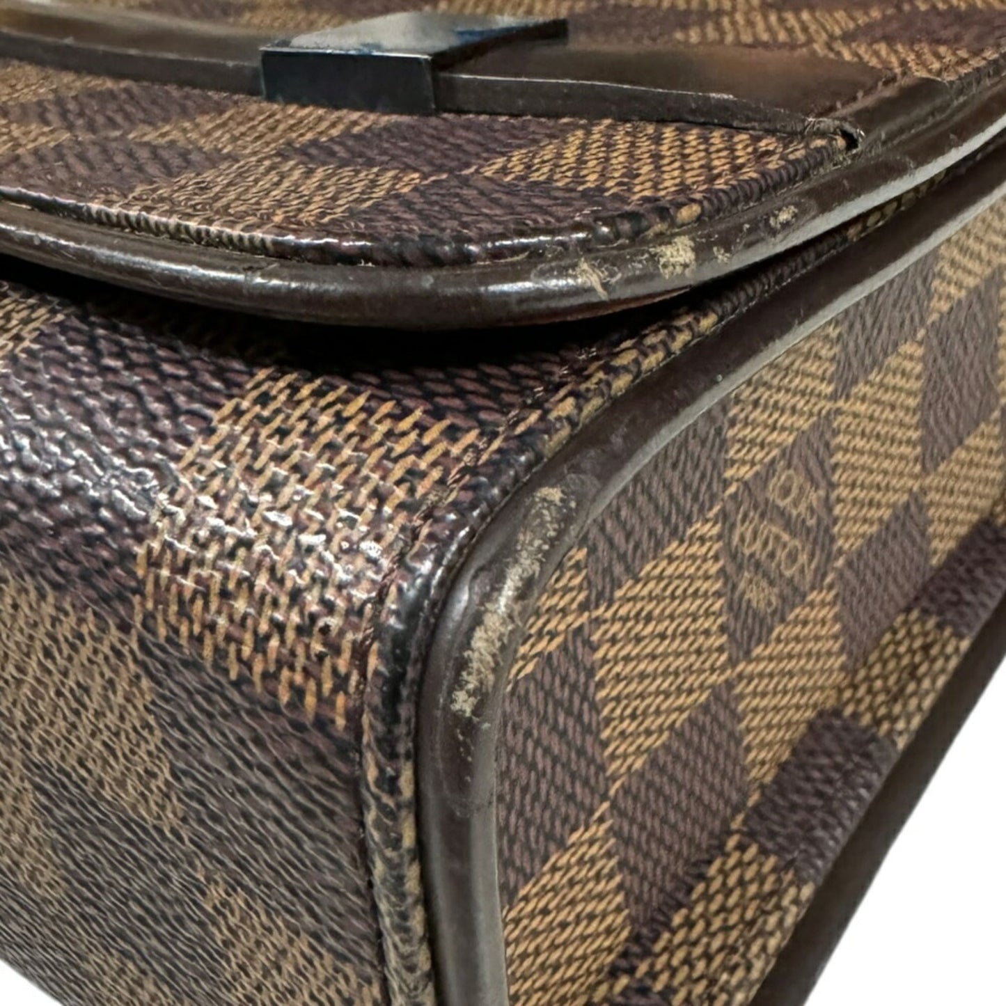 Louis Vuitton Damier Brown Damier Canvas Shoulder Bag