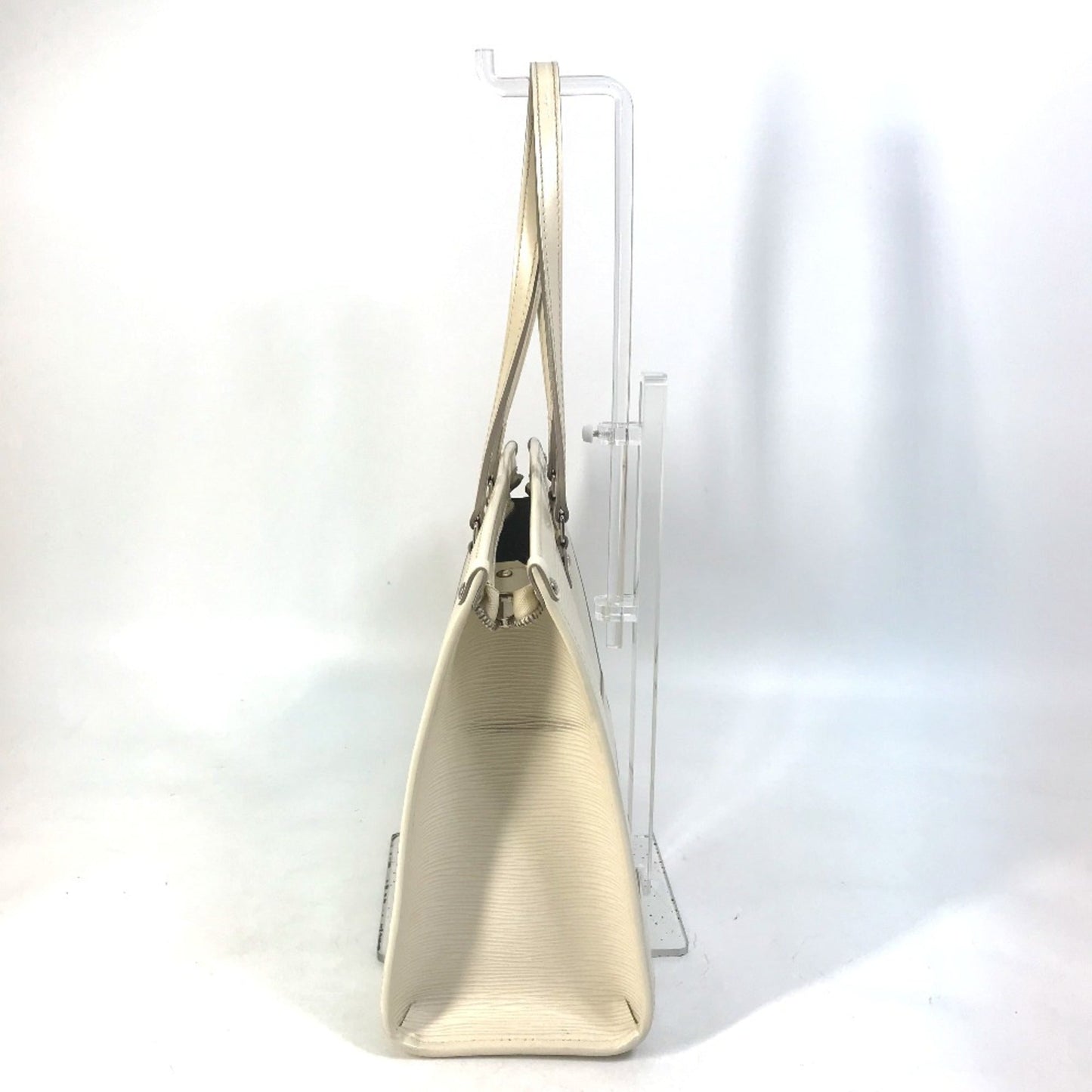 Louis Vuitton White Leather Shoulder Bag