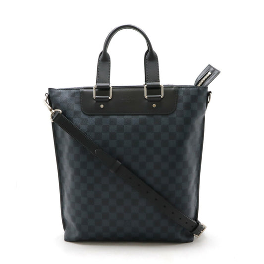 Louis Vuitton Black Pvc Shoulder Bag Tote Bag ()