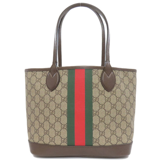Gucci Brown Pvc Tote Bag ()