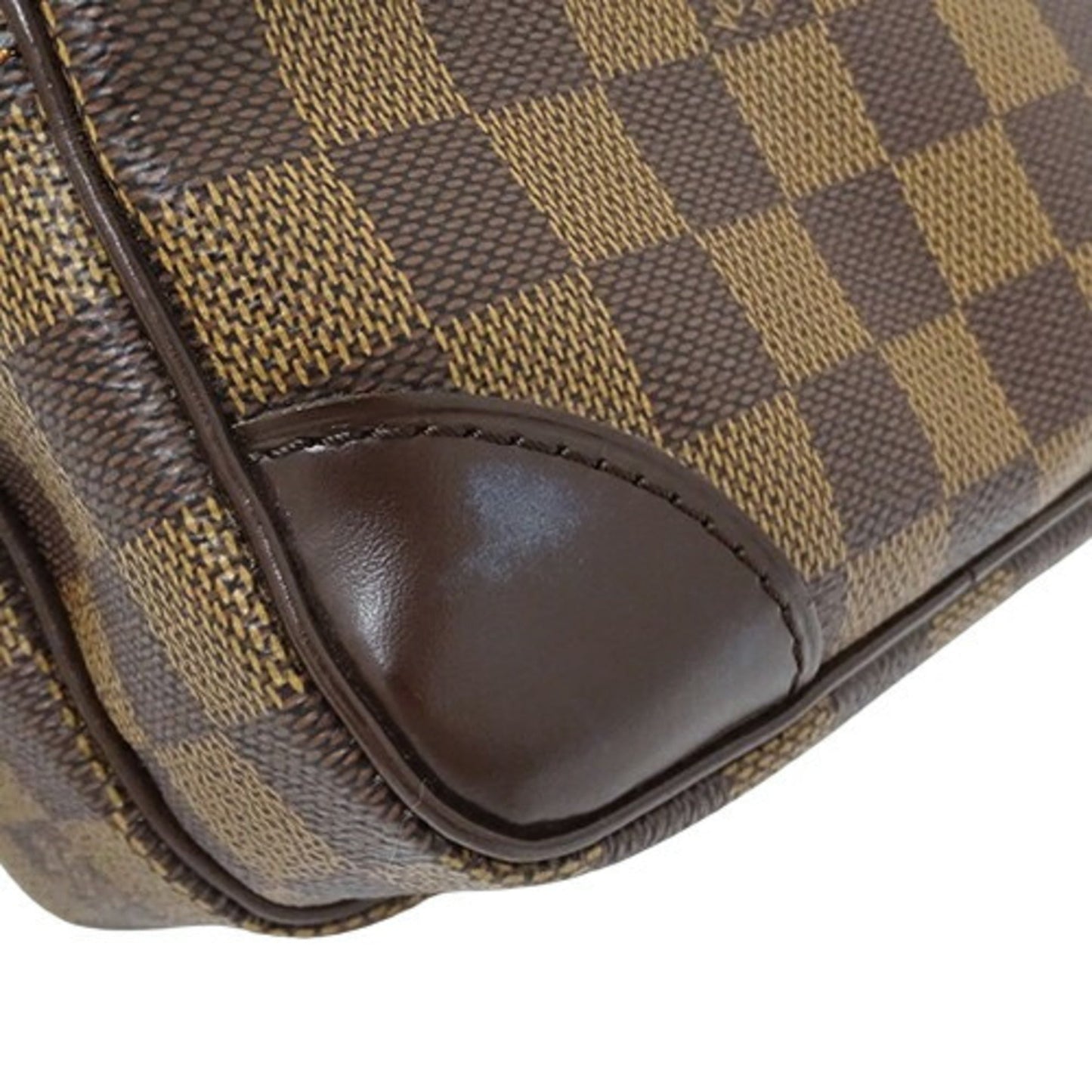 Louis Vuitton Damier Canvas Ebene Damier Canvas Shoulder Bag