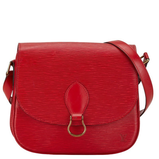 Louis Vuitton Castilian Red Leather Shoulder Bag ()