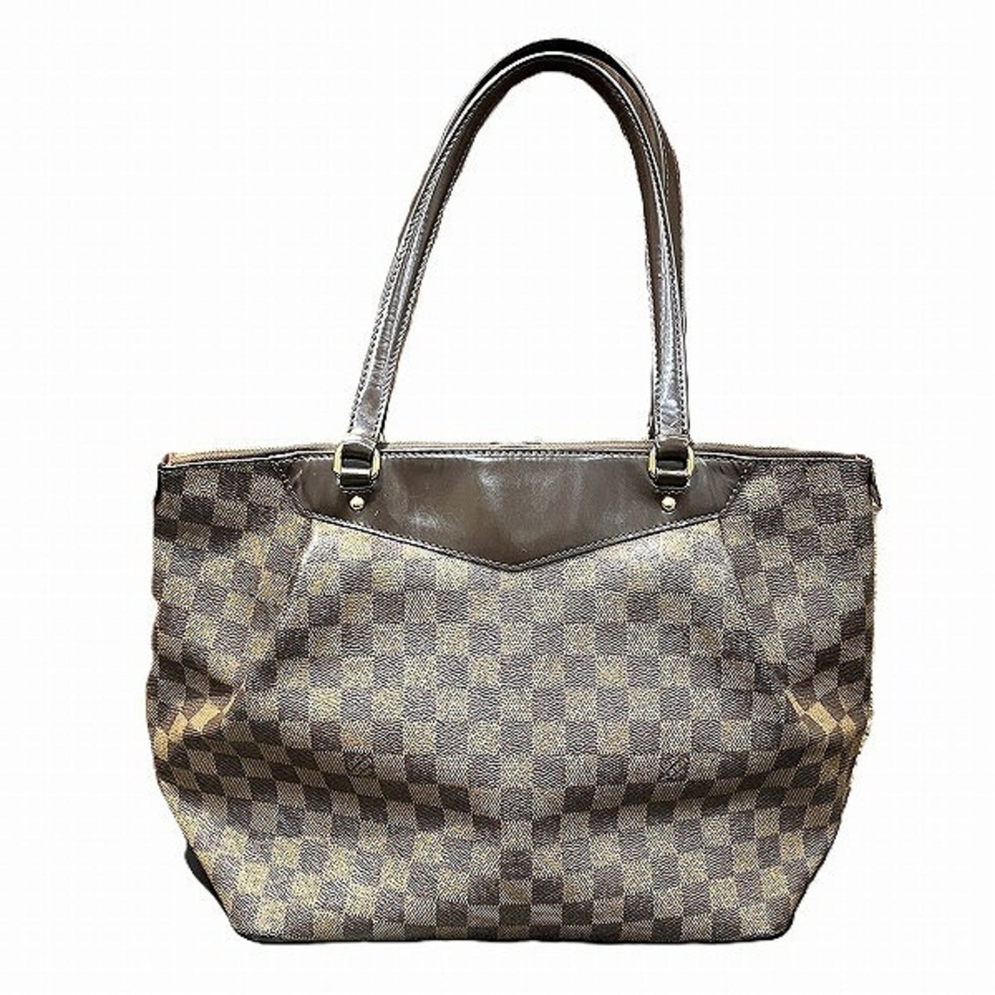 Louis Vuitton Brown Shoulder Bag Tote Bag
