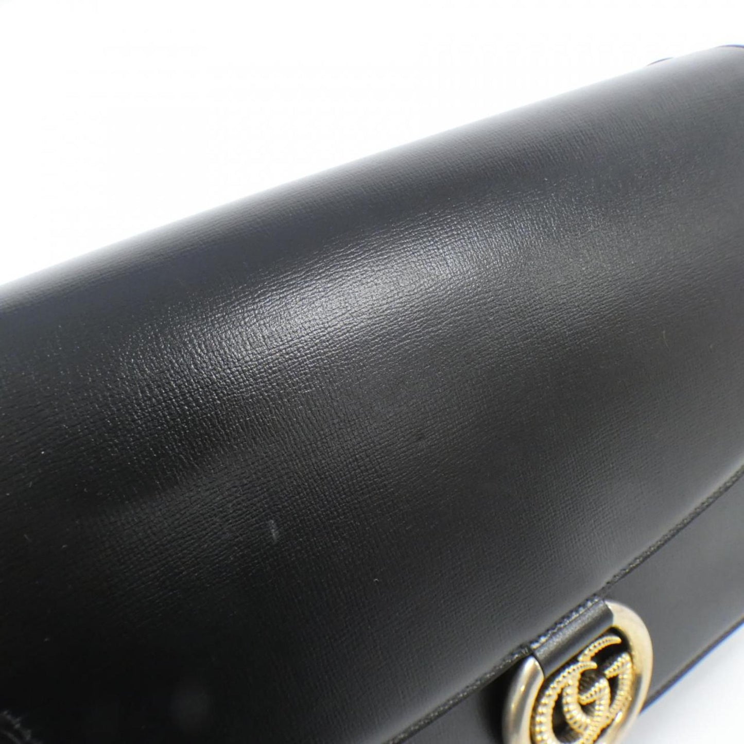 Gucci Black Leather Shoulder Bag