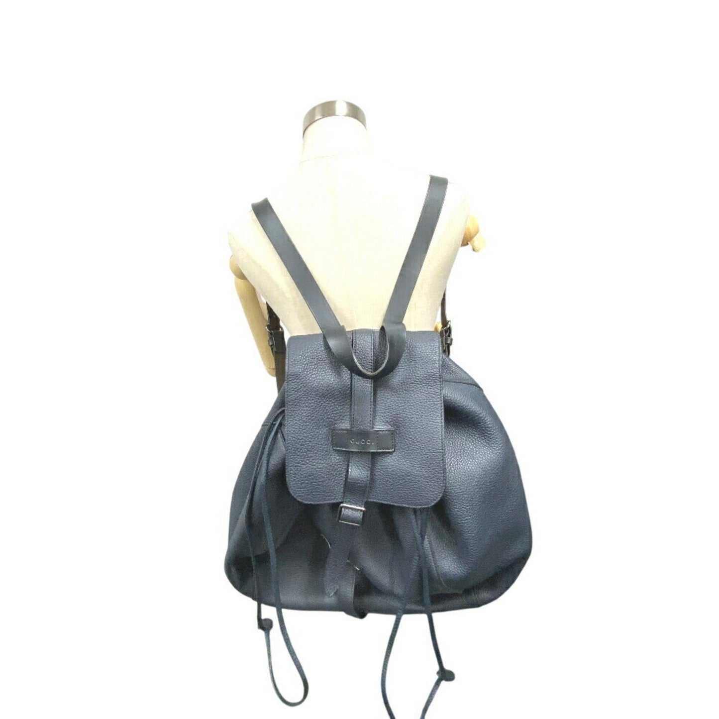 Gucci Brown Leather Backpack