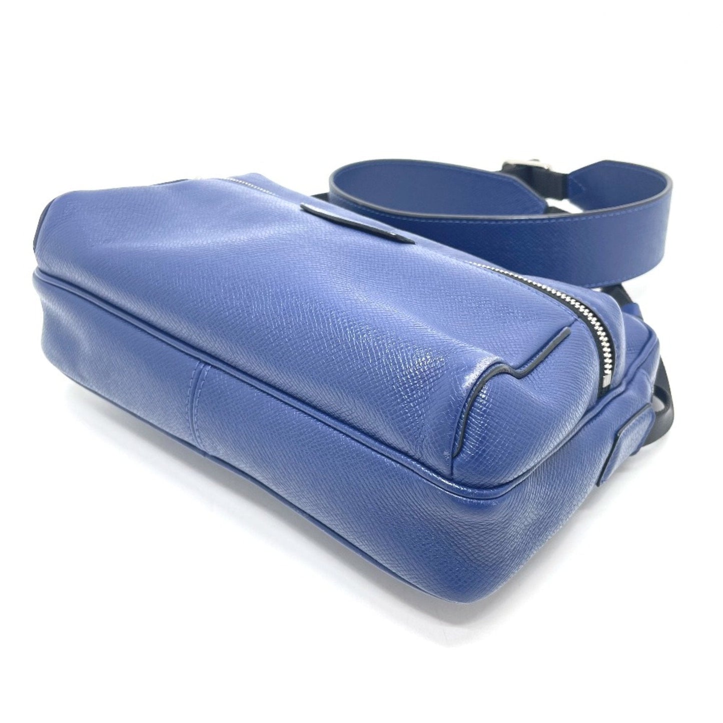 Louis Vuitton Blue Leather Shoulder Bag