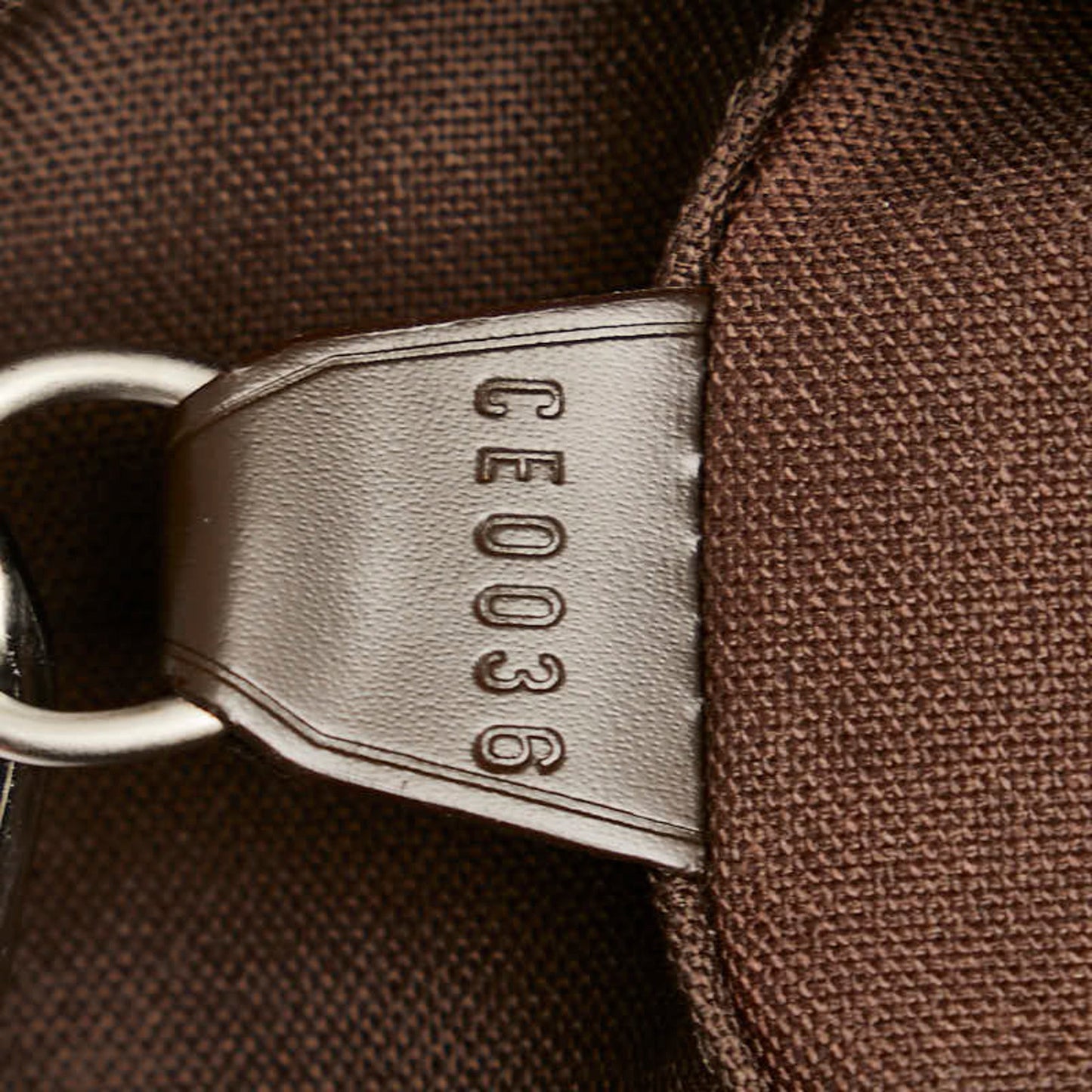 Louis Vuitton Acajou Brown Leather Shoulder Bag