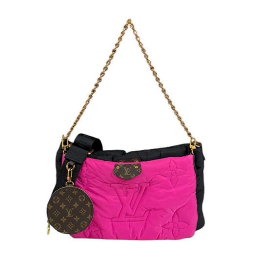Louis Vuitton Black Pink Shoulder Bag ()