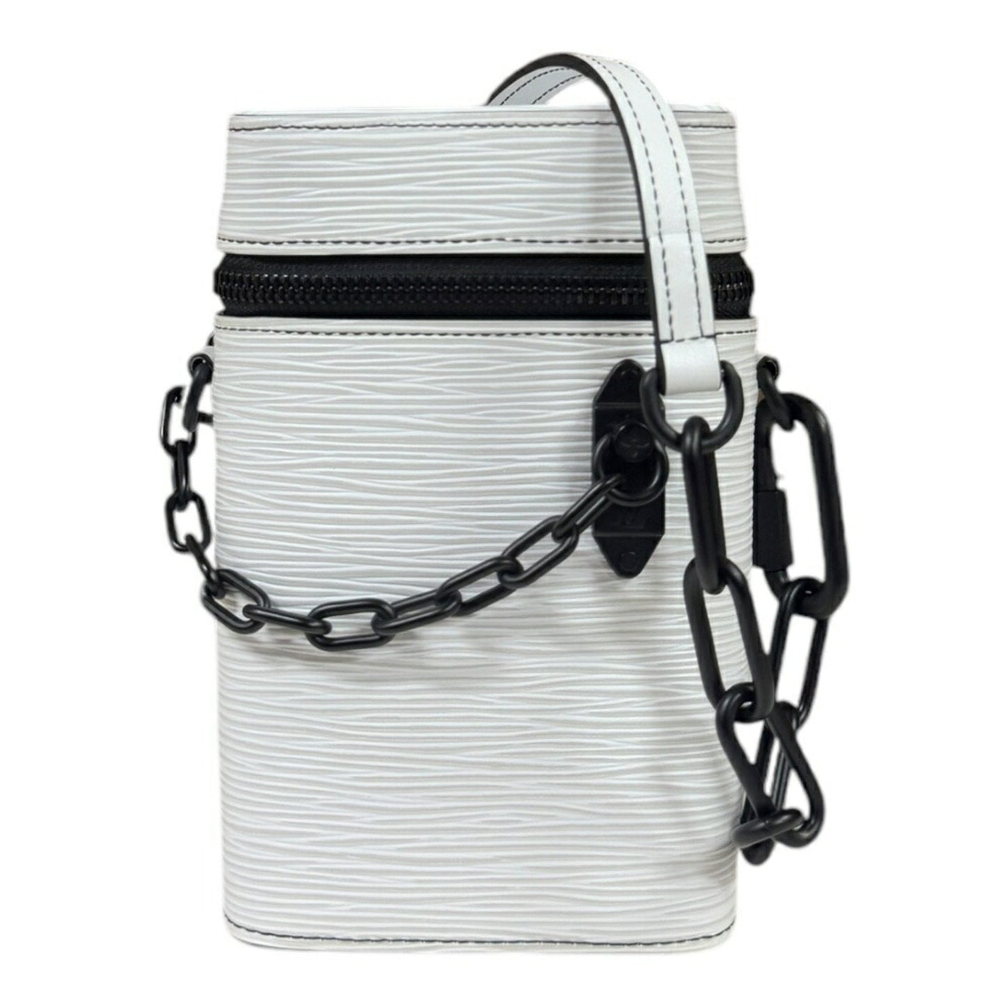 Louis Vuitton White Epi Leather Shoulder Bag ()