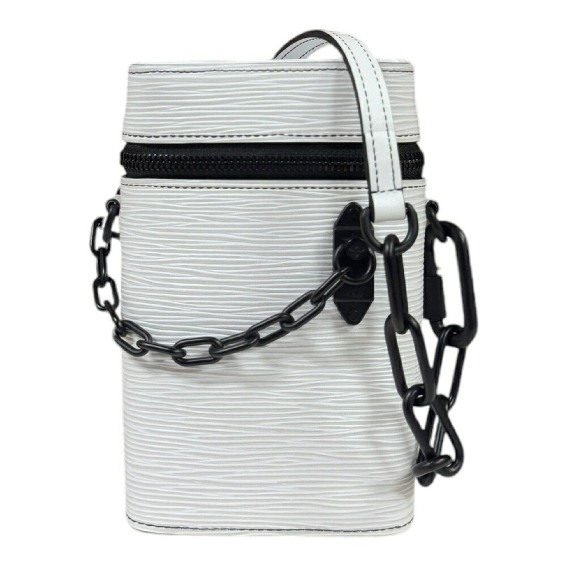 Louis Vuitton White Epi Leather Shoulder Bag ()