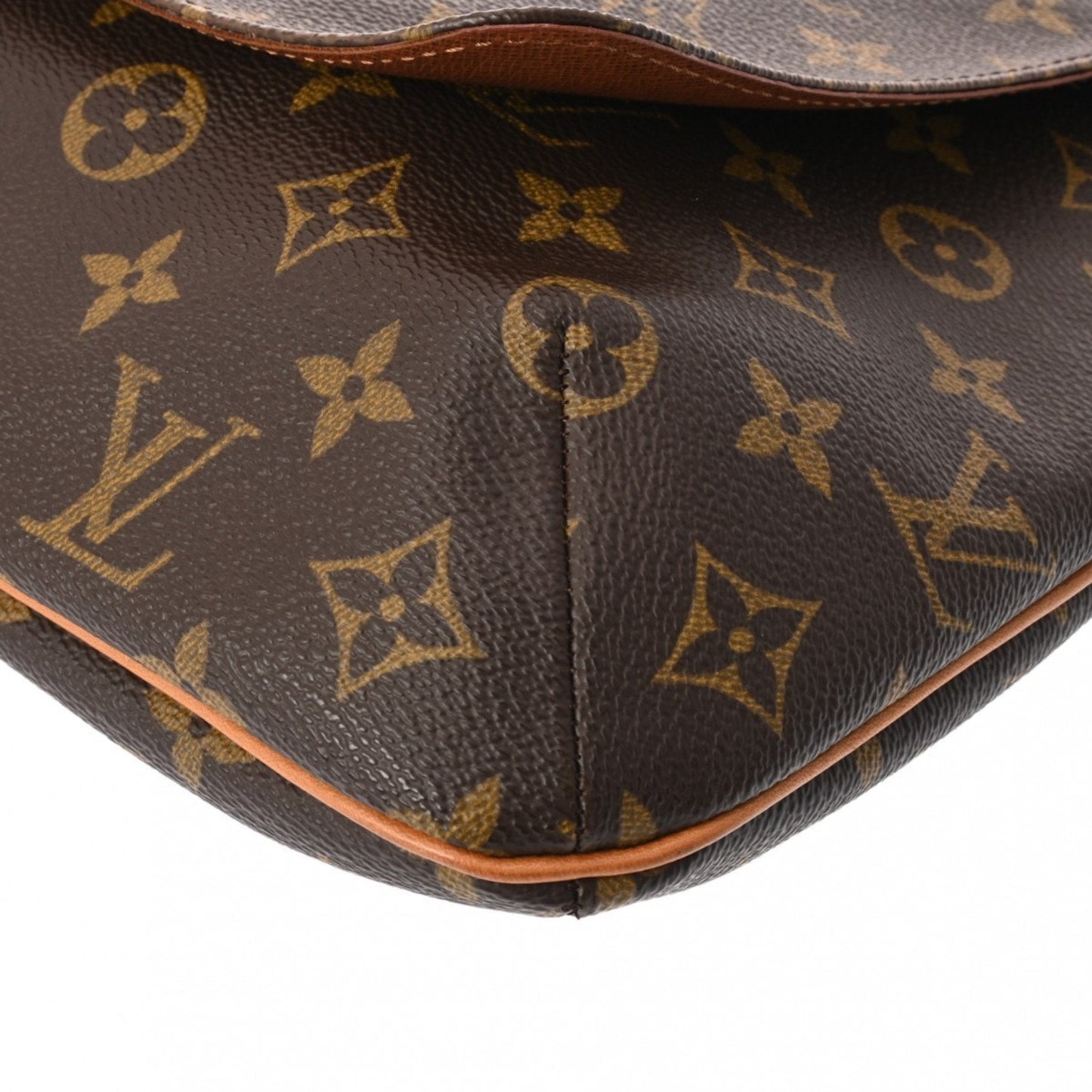 Louis Vuitton Brown Monogram Canvas Shoulder Bag