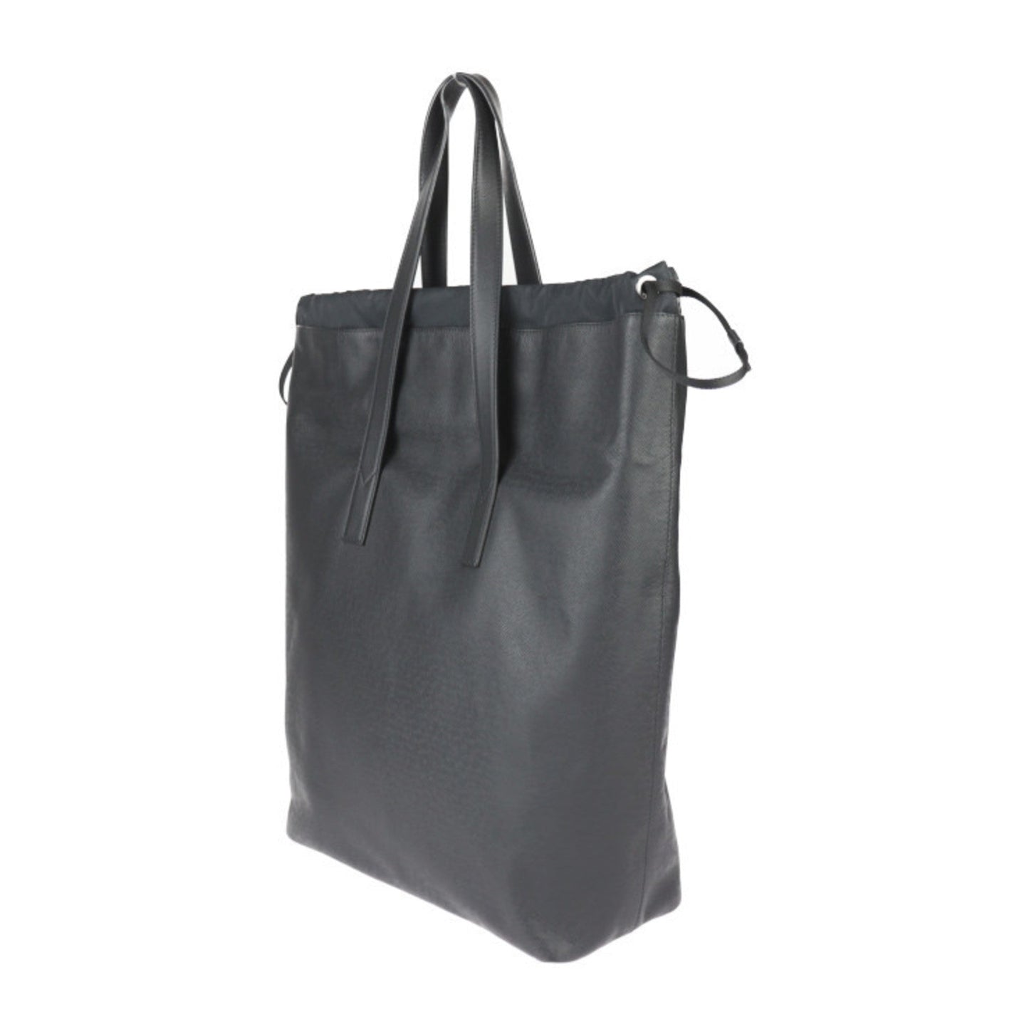 Louis Vuitton Black Taiga Leather Handbag Pouch Shoulder Bag Tote Bag