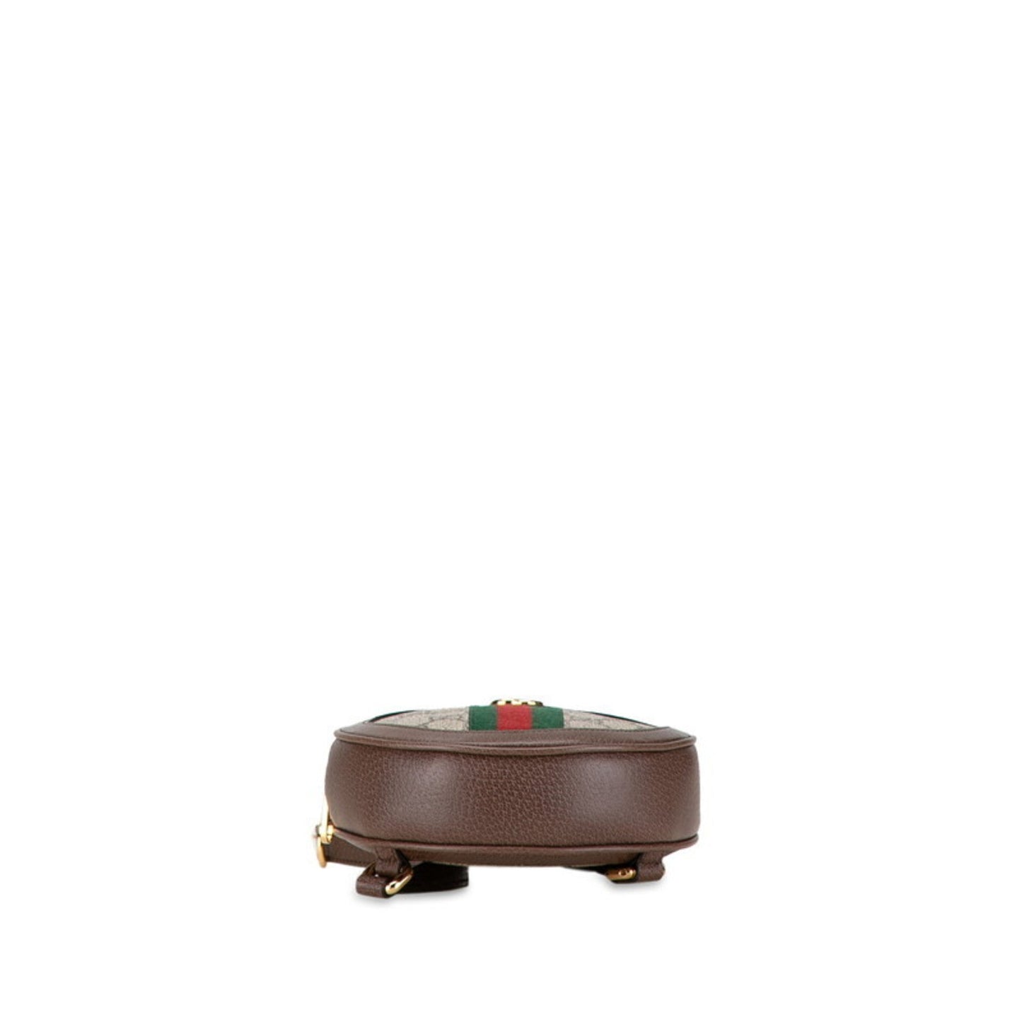 Gucci Beige Brown Pvc Leather Pochette Pouch