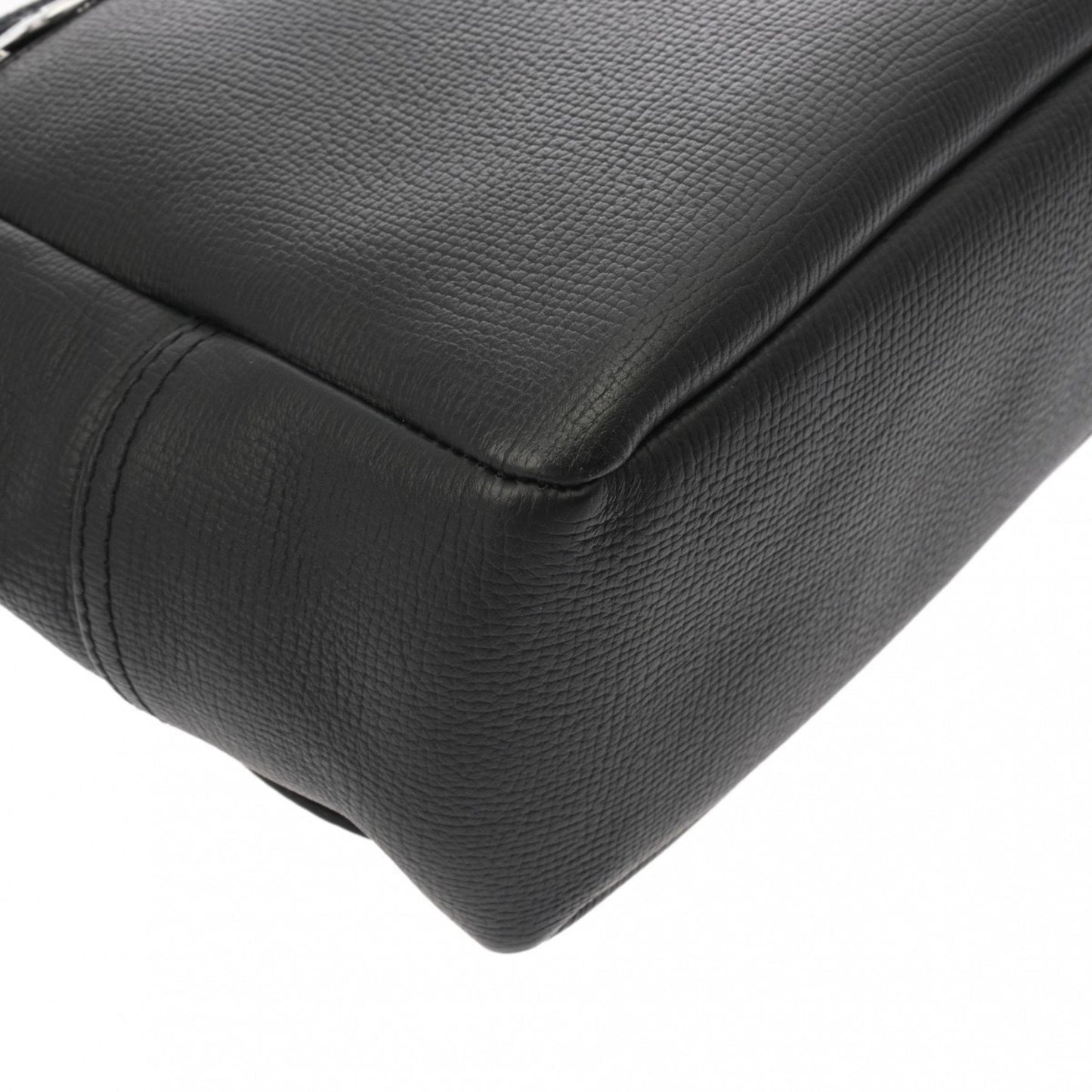 Louis Vuitton Black Denim Canvas Leather Shoulder Bag