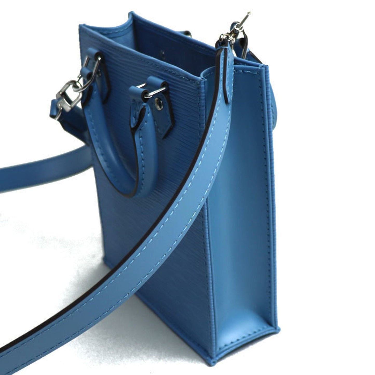 Louis Vuitton Blue Epi Leather Shoulder Bag