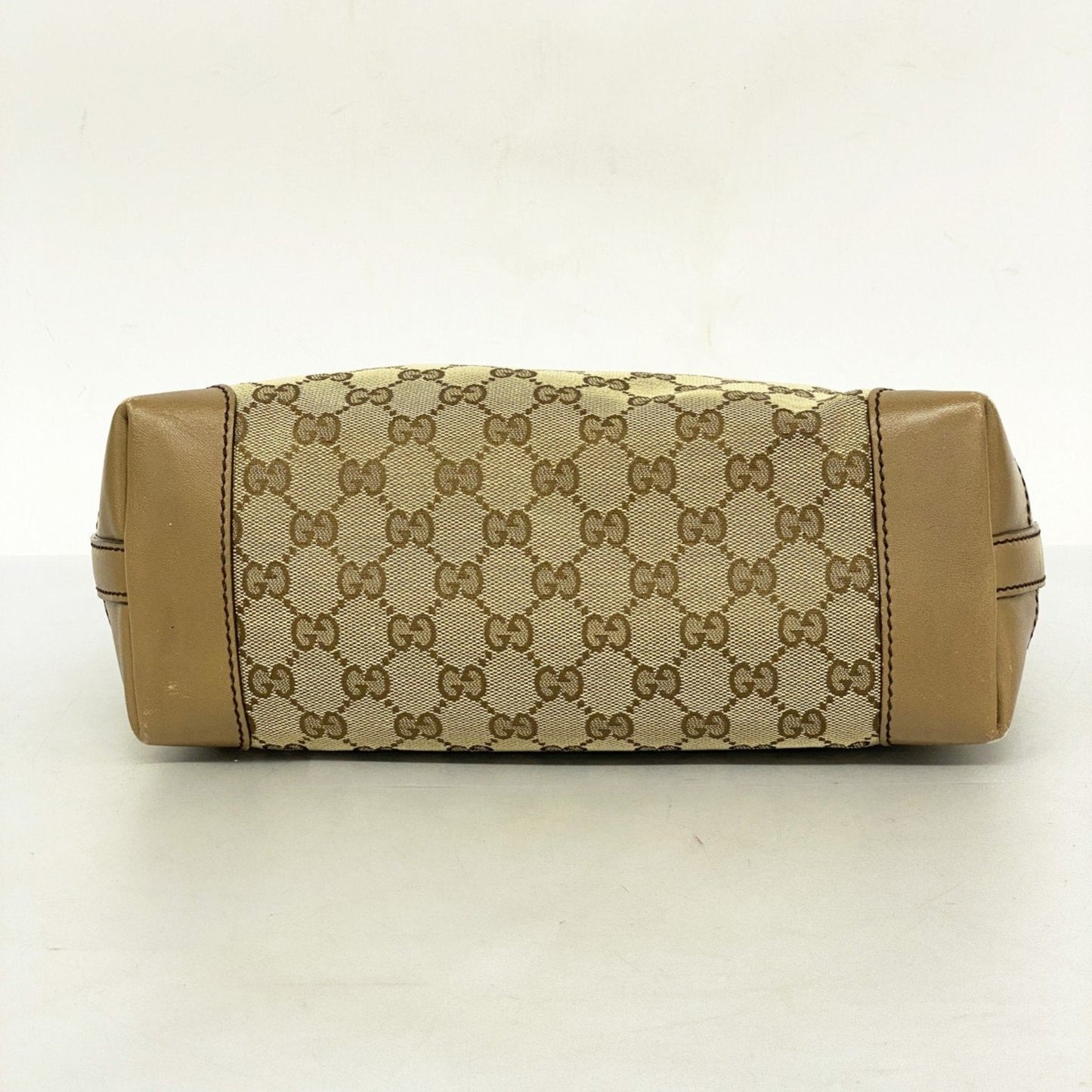 Gucci Brown Canvas Tote Bag