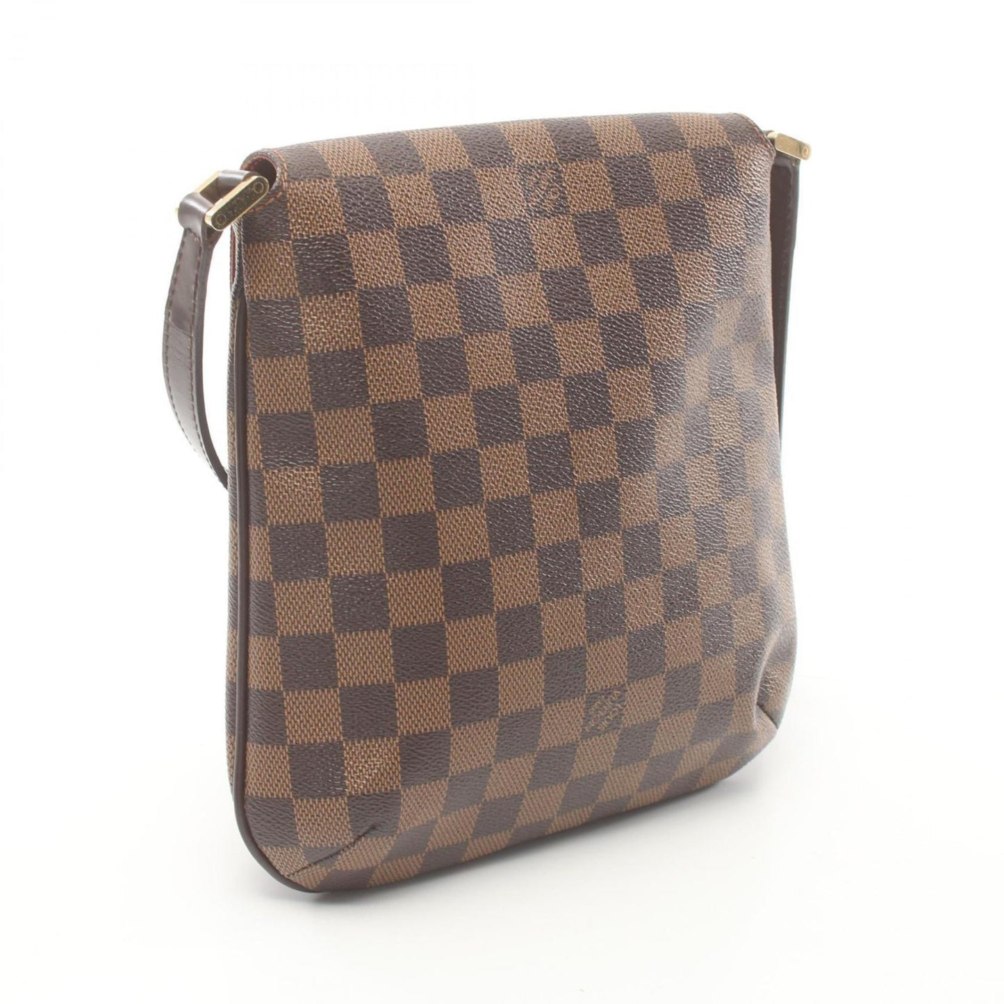 Louis Vuitton Brown Ebene Damier Canvas Leather Shoulder Bag