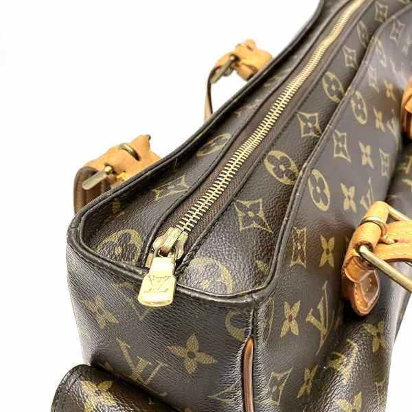 Louis Vuitton Brown Monogram Handbag Shoulder Bag