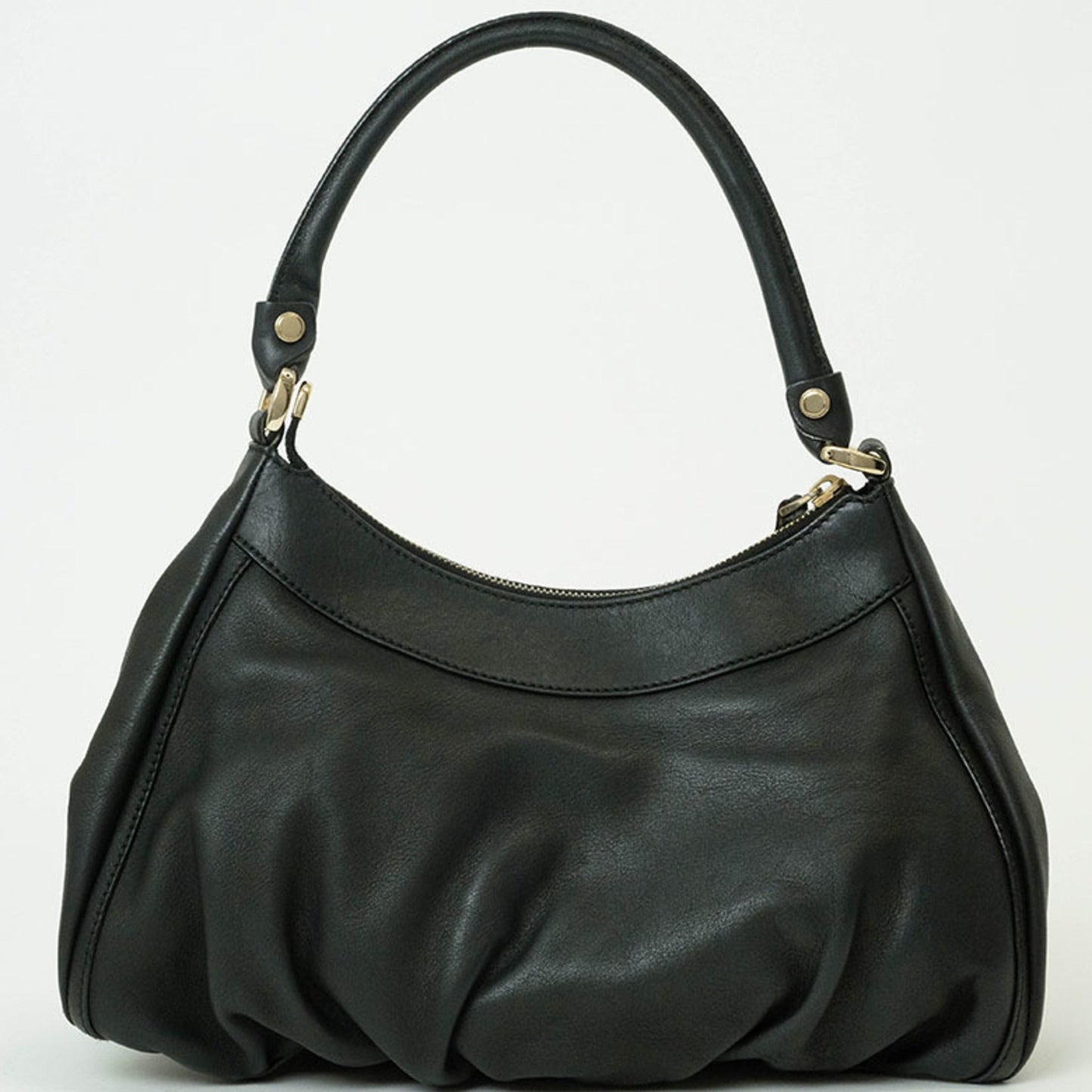 Gucci Abbey Black Leather Shoulder Bag