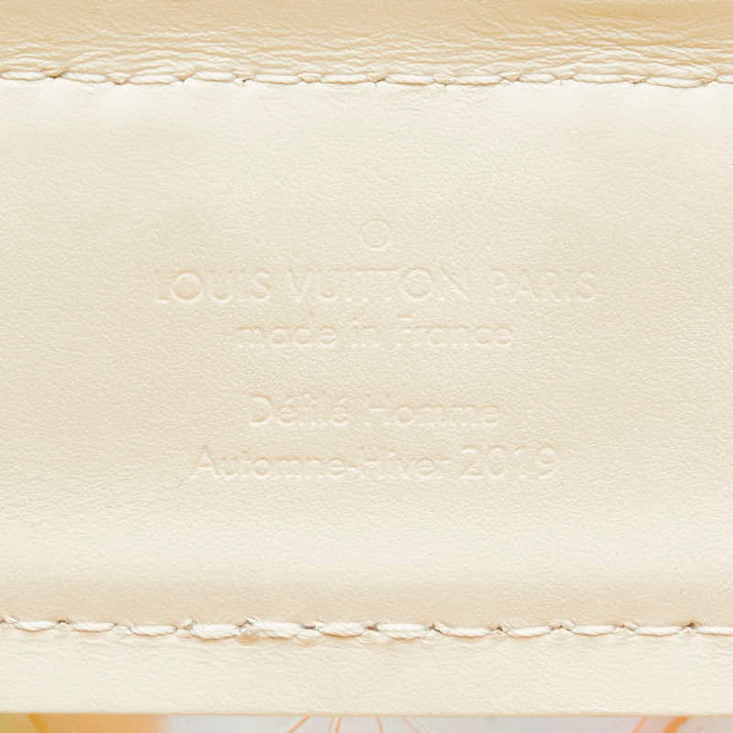 Louis Vuitton Clear Pvc Leather Backpack
