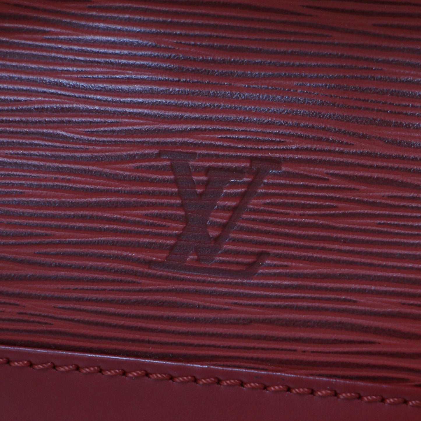 Louis Vuitton Red Color Epi Leather Shoulder Bag