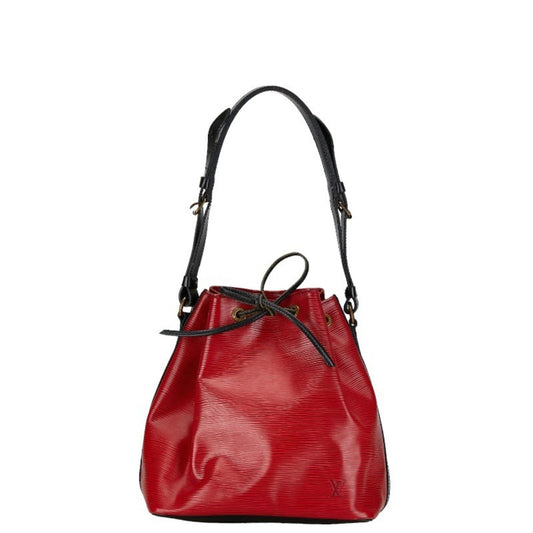 Louis Vuitton Castilian Red Noir Epi Leather Shoulder Bag ()