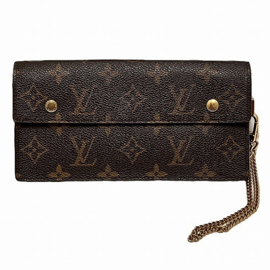 Louis Vuitton Brown Chain/Shoulder Wallet ()