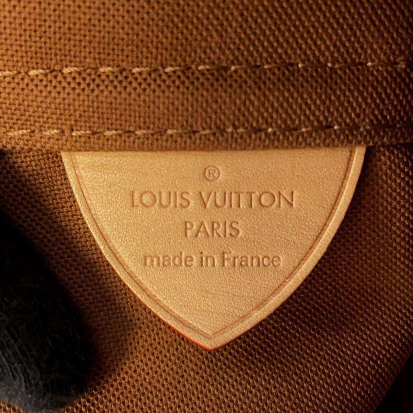 Louis Vuitton Brown Monogram Pouch Shoulder Bag Tote Bag